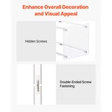 Wedding Flower Stand, 10PCS 80cm Column Flower Stand, Floral Stands with Acrylic Laminate, V952-HLHJLFT10J806TMWQ001V0