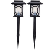 2Set LED Lawn Light Waterproof Unique Solar Lamp Garden Patio Yard Pathway Decoration V1294-YM0901-3111210083411