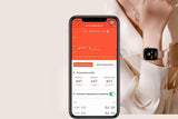 Smart Watch 1.96-Inch ECG Fitness Tracker with Heart Rate Oxygen Glucose Uric Acid and V1263-JX-7647-2