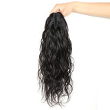 Ponytail Extensions Claw-Clip 12" Wavy Clip Hairpiece One Piece Short Pony Tails for Women Natural V1192-AZ-W-10878