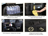 Car Back Seat Organizer with Foldable Table Tray Universal Rear Seat Storage Bag, Multi-Pocket V1107-CS-QCZYKBSNDH