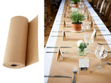 Brown Kraft Paper Roll, Heavy Duty Wrapping Paper for DIY Postal Gift Wrapping and Tabletop V1237-MS-724-026