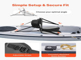 Kayak Seat, 1 Pack 31 mm Thick, Universal Paddle Board Seat with Back Support, Sit-on-Top Soft V952-PHTRZYEVAPMJZT0F7001V0