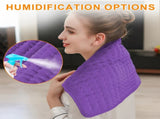 Dark blue This large heating pad features 6 temperature levels and 4 timer settings, V1232-JRD003