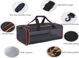 Cat Carriers for Large Cats 20 lbs Soft Pet Carrier for Small Dog/Durable 2 Kitty Travel Bag/Medium V1192-AZ-W-3380