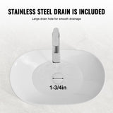 Modern Ceramic Vessel Sink 60x36cm Bathroom Vanity Bowl Countertop V952-TMSCTCTYX603O50YKV0