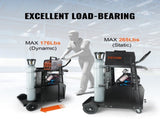 Welding Cart, 2-Tier Heavy Duty Welder Cart with Anti-Theft Lockable Cabinet, 265LBS Weight V952-ECDCHJTC265LB8FATV0