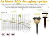 6-Pack Solar Garden Lights Waterproof LED Path Lights V1188-MS-710-174
