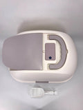 YES4PETS XL Portable Hooded Cat Toilet Litter Box Tray House w Charcoal Filter and Scoop White V278-MSP-0008-WHITE