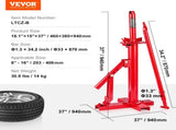 Manual Tire Changer, Portable Hand Bead Breaker Mounting Tool for 203 - 406 mm Tires, Compatible V952-LTCZJZGSHSKRERD9OV0