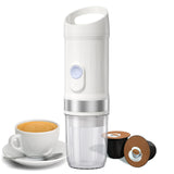 Portable Electric Espresso Coffee Machine Cordless Heat and Cold Brew 3oz Single Serve Mini Coffee V1294-YM0901-H48350W