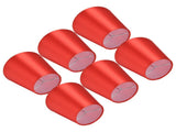6PCS E14 Lamp Shade Fabric Lampshade Table Lamp Ceiling Lamp Shade for Bedroom Living RoomBright Red V1294-YM0715-3119210283111