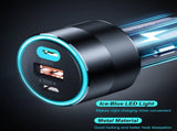 CHOETECH TC0011 130W 3 Ports Fast Car Charger V28-ELECHOTC0011