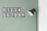 Number Wall Art 32cm V637-20639