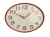 12 Inch Wooden Wall Clock Silent Non Ticking Wall Clock Battery Operated Round for Kitchen Home V1294-YM0901-3115240110412
