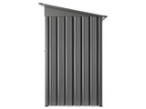 1533 x 876 x 1815 mm Metal Garden Shed, Storage Building with Lockable Door & 2 Louver Vents, Sloped V952-GJF53FTHHSMSOZT3V001V0