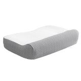 Giselle Contour Pillow Memory Foam PILLOW-MEFO-EG-GY-WH