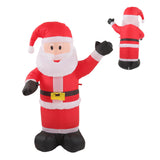 Christmas Inflatable Santa Waterproof Tear Resistance Inflatable Santa Decoration with LED Lights V1294-YM0512-3115220137913