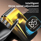 Men's Reciprocating Foil Shaver Upgraded Set - USB Rechargeable Dual Foil Electric Razor V888-ELOSUNG57013-4