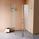1000 x 900mm Frameless 10mm Glass Shower Screen By Della Francesca V63-830661