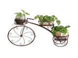Levede Plant Stand Outdoor Indoor Metal Bronze UM1177-BZ