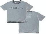 Kangol Game Day Basketball Tee T-Shirt Top - Grey Mix V563-K90229GMI2X