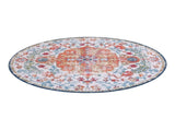 Artiss 160 cm Round Rugs for Living Room With Silicone Dots Grip For Bedroom Entryway 5mm Ultra Thin FLR-3200-160RO-OG