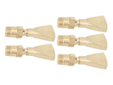 5Pcs Brass Fountain Nozzles Fan Shaped Water Fountain Nozzle Exquisite Fountain Head Sprinkler for V1294-YM0703-3111230069511