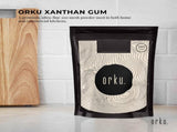 Orku 400g Xanthan Gum Thickener Pure Fine Powder 200 Mesh FCC E415 Food Additive V238-SUPDZ-41235055083600