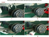 Club Car U Bolt for DS and Precedent Heavy Duty Leaf Spring Gas or Electric Models 2018-up Tempo V1259-DP01-A-5463