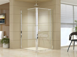 Semi Frameless Shower Screen x 195cm Side AS/NZS Glass V63-828771