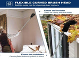 Gutter Cleaning Tool Practical Cleaning Brush with 10.5Ft Removable Pole Efficient Cleaning V1369-AZ3-W-11989