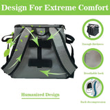 bicycle dog carrier, front mounted dog carrier, dog bike transport, pet cycling accessory, dog bike V1106-136-GRA-26257