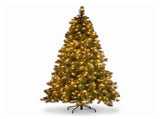 Christabelle Gold Pine Shimmer 7.5ft Christmas Tree 61cm Wreath LED Lights 2.7m Garland with LE CMB-SENGG75-WG