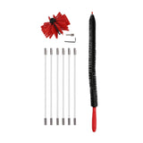 Chimney Brush Press Type Durable Nylon Soft Durable Small Size Inner Wall Cleaning Brush V1294-YM0710-3113210191811