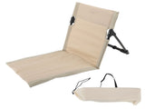 Outdoors Lounger Park Beach Chair Portable Folding Beach Lounge Chair for Adults Kaki V1294-YM0901-3111230104113