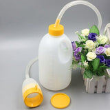 Men's Potty with Lid and Funnel, Portable Pee Bottle for Men, 1700ml Large Capacity Male Reusable V1366-AZ2-W-25364