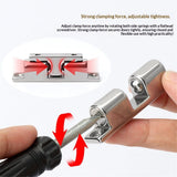 5Pcs 2.75"/ 70mm Double Ball Tension Roller Catch Latch, Solid Brass Hardware Fitting with Screws V1192-AZ-W-1067