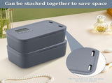 Timed Lock Box, Time Lock Storage Container for Phones, Snacks, Medicine and Tablets, Timer Safe V1237-ZY00B0FSJFGGNF
