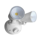 Robus Chase LED Double Spot Wall Light 3/4/6K Polycarbonate White IP54 RCH20CCT3-01 V1202-V1-LEDRCH20CCT3-01