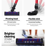 Devanti Stick Vacuum Cleaner Motorised Roller Brush Head VAC-CL-BH-BK