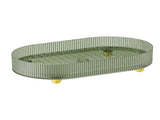 Double Layer Drain Board Multi Functional Drying Rack Anti Slip Foot Elliptical Dish Drainer Tray V1294-YM0901-3117240140611