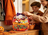 50 Pcs Halloween Candy, Reusable Zipper Pouches with Handles, Cauldron and Pumpkin Shaped Favor V1369-AZ3-W-14889