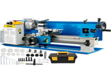 Metal Lathe 7'' x 14'', Mini Metal Lathe 0-2500 RPM Variable Speed,Mini Lathe with 4" 3-jaw V952-0618WXCC000000001V3