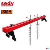 1.5M Engine Support Bar Engine Load Leveler 1100Lb Transmission Dual Hook Garage V465-86335