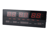 LED Number Clock Large Big Digital Display with Temperature Wall Alarm V1294-YM0901-3115240006711