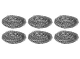 20Pcs Stainless Steel Scrubber Steel Wire Ball Dish Bowl Pot Scouring Brush Kitchen Cleaning Tool V1294-YM0718-3118200270611