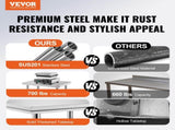 Commercial Worktable & Workstation 24 x 30 x 32 Inch Stainless Steel Work Table Heavy Duty V952-60X76X80CFGZTTZT1V0