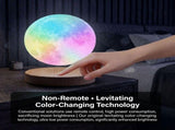 Levitating 3D Moon Lamp with 360&deg Rotation, Touch Control, Three Fixed Color Temperatures and V1341-ZY-752G4KJ9-3COLOR7COLORRGBSUP