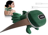 Wireless Heated Neck and Shoulder Massager with 4D Shiatsu Massage, Infrared Heat and LED Display V1189-LC-RY-00504